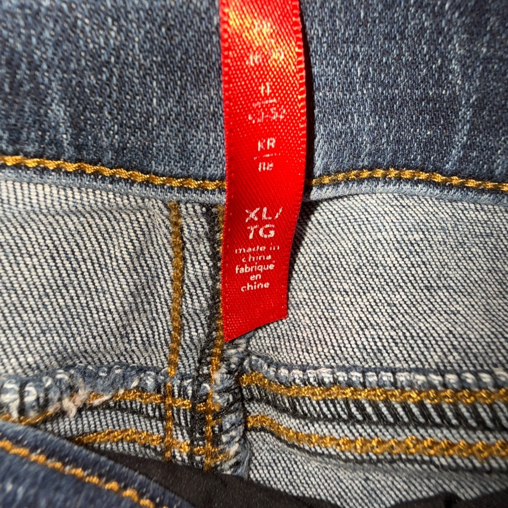 SPANX Blue Cropped Pants
